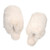 Snowball Plush Slippers - Ivory 