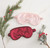 Velvet Eye Mask - Pink 