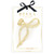 Claw Clip - Flat Gold Bow 