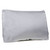 Satin Pillowcase With Zipper Closure - Gray