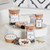 Satin Scrunchies Jar - Ivory Ombre