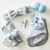 Face Cloth + Scrunchie Set - Coastal