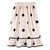 Plush Spa Wrap - Blush/Black Dots