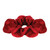 Large Heart Ornament Scrunchie - Red