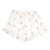 Cropped PJ Set + Velvet Ties - White Rings