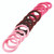 Seamless Hair Ties in Ornament - Pink Ombre - Set of 12