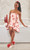 Plush Spa Wrap - Blush + Striped Bows