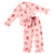 Full-Length Ruffle PJ Set With Velvet Tie - Blush + Striped Bows