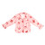 Full-Length Ruffle PJ Set With Velvet Tie - Blush + Striped Bows