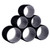 Hair Roller Set - Black 