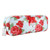 Quilted Hair Tool Bag - Blue Gingham + Red Roses