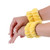 Plush Spa Wristbands - Yellow