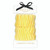 Plush Spa Wristbands - Yellow