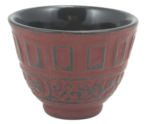 Red Classical Tetsubin Teacup