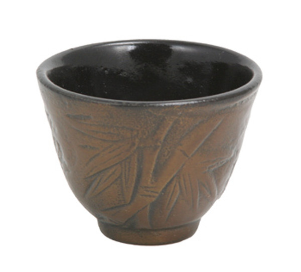 Bronze Bamboo Cast Iron Teacup