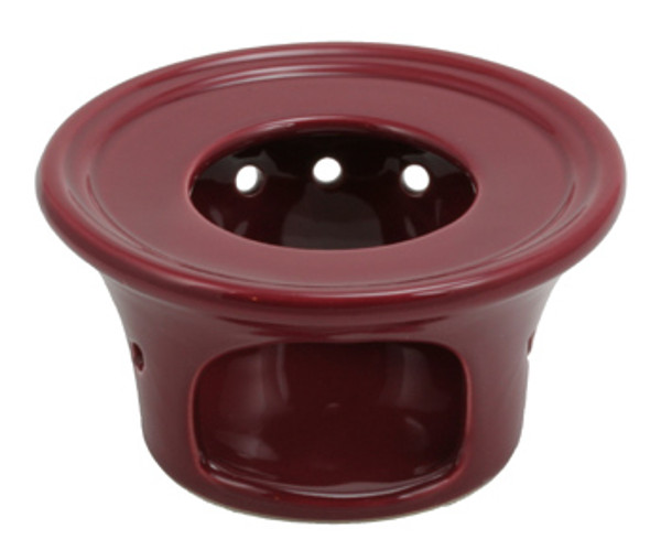 Burgundy Ceramic Teapot Warmer