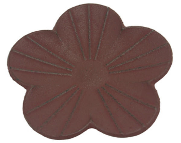 Red Plum Blossom Iron Saucer