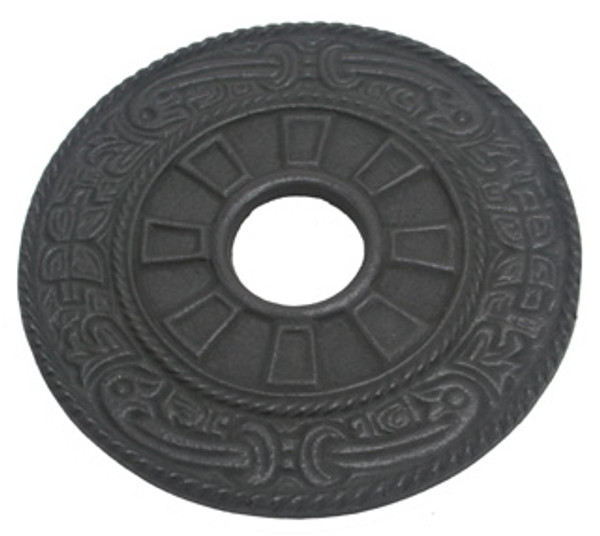 Black Classical Iron Trivet