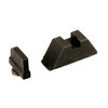 AmeriGlo Blacked Out Suppressor Sights for Glocks except 42/43