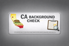 California Background Check for Will Call Orders Only