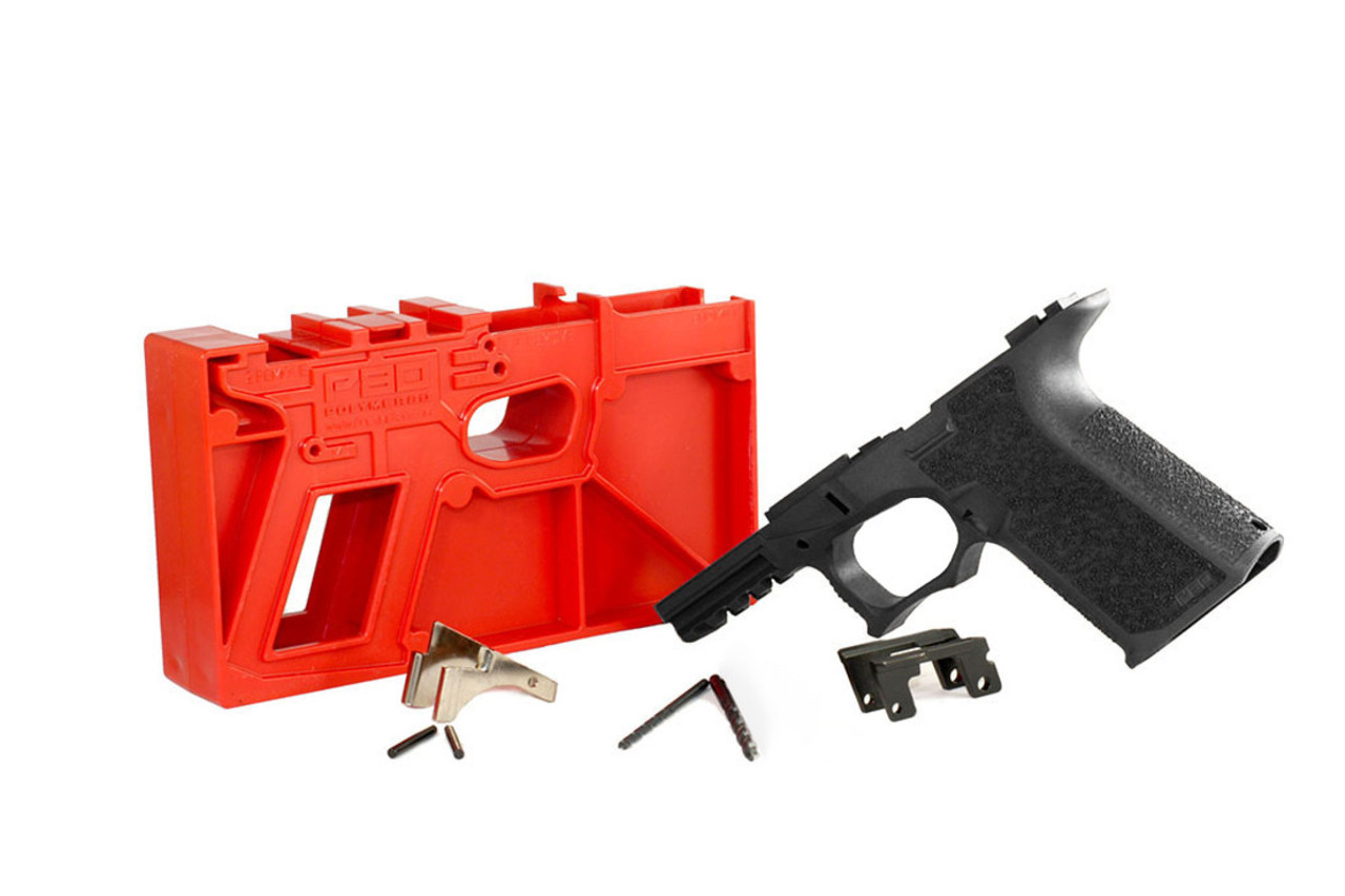 Polymer80 Pf940cv1 80 Textured Compact Pistol Frame Kit For Glock Gen 3 G19 23 Polymer80 Pf940cv1 80 Textured Compact Pistol Frame Kit For Glock Gen 3 G19 23