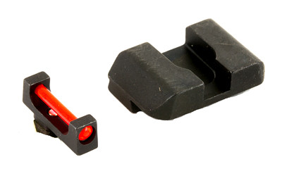 Ameriglo Glock Fiber Front and Black Rear Sight Combo