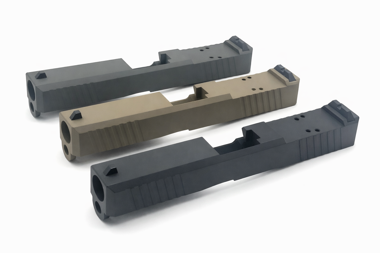 MDX Arms G19 V2 Chamfered with RMR Cut Stripped Slide