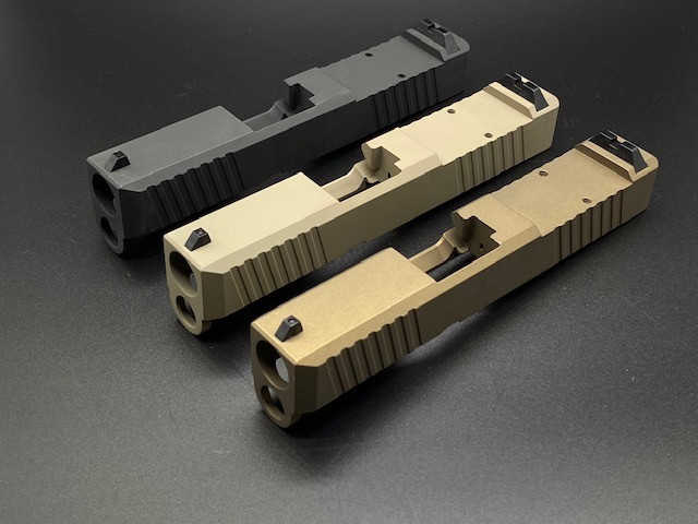 MDX Arms G26 V2 Chamfered with RMR Cut Stripped Slide