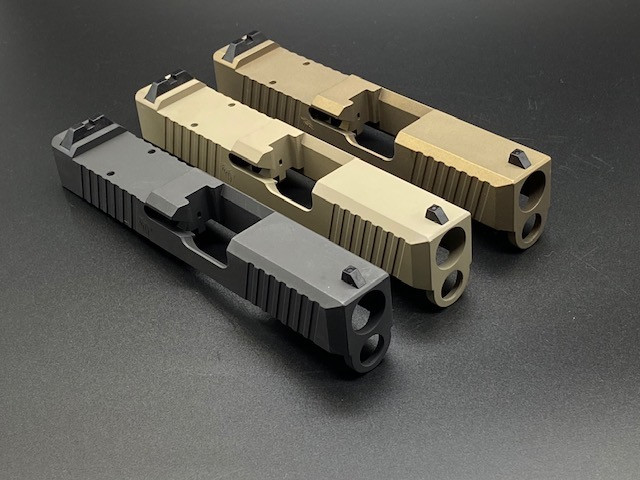 MDX Arms G26 V2 Chamfered with RMR Cut Stripped Slide