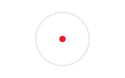 Holosun 407C X2 Open Reflex Sight 2MOA Dot - Red Dot (RMR Foorprint)