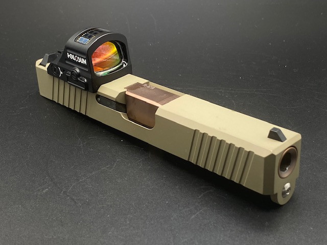 MDX Arms G19 V2 Chamfered Slide with Holosun Combo 2