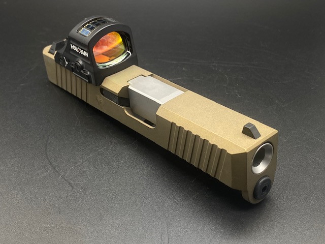 MDX Arms G26 V2 RMR Chamfered Complete Slide with Red Dot Combo