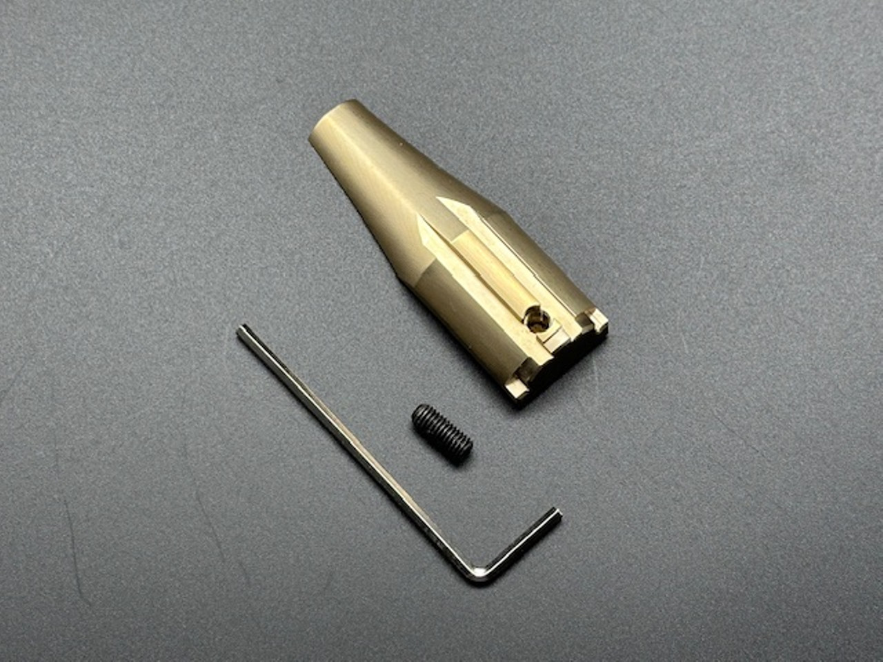 MDX Arms Brass Grip Plug (BGP) for G17 Size Gen 4-5 Pistol Frame