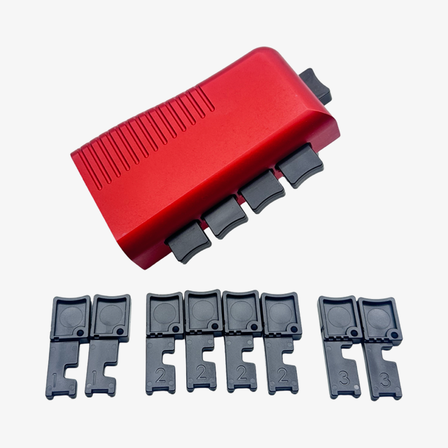 STOPBOX Shotgun Chamber Lock Pro in Red