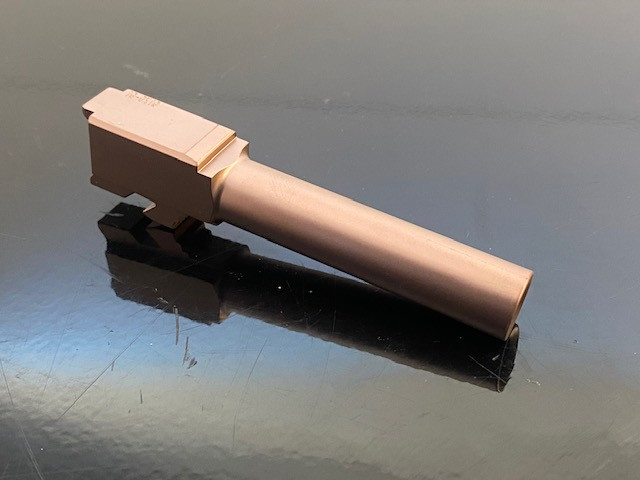 G19 Flush and Crown Non Threaded Barrel Copper