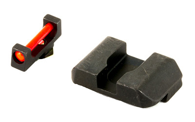 Ameriglo Glock Fiber Front and Black Rear Sight Combo