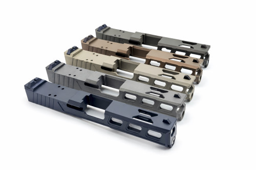 MDX Arms G19 V1 Stripped Slide – RMR Cut | Gen 1-3 Compatible