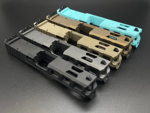 MDX Arms G19 LF19 Stripped Slide Group Photo Left Side