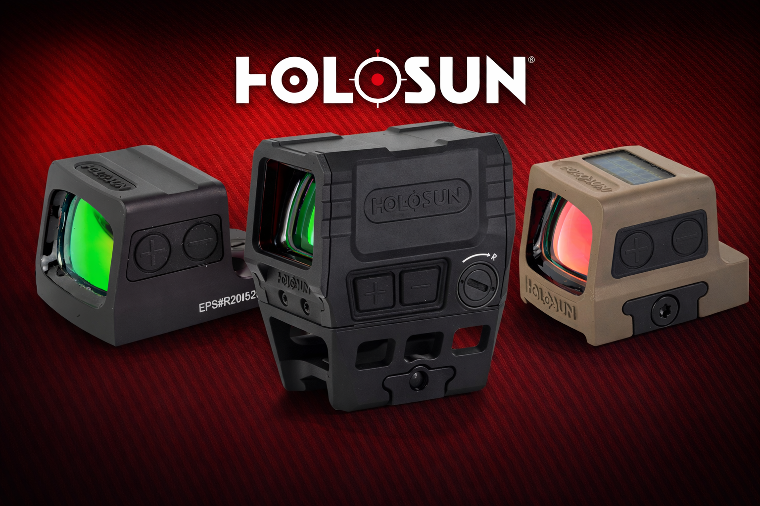 HOLOSUN Brand of Red Dots 