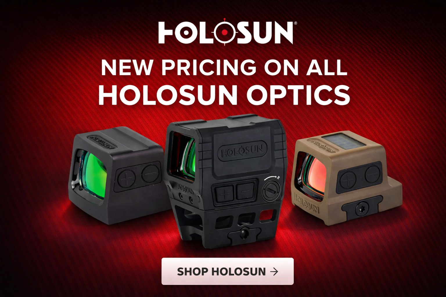 HOLOSUN Brand of Red Dots 