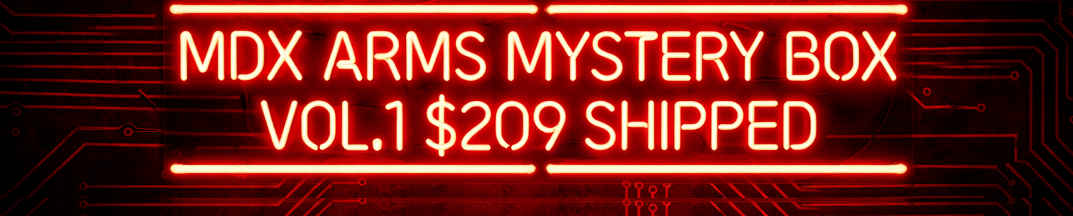 Learn how the MDX Arms Mystery Box works. Limited-release tactical gear drop featuring $300+ guaranteed value in brand-new performance components.