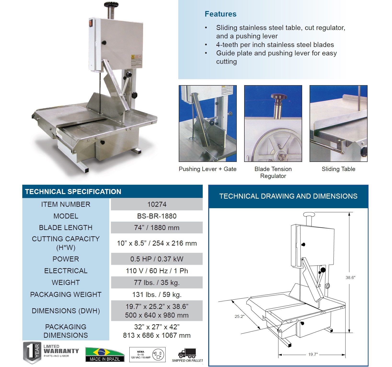 Omcan 10274