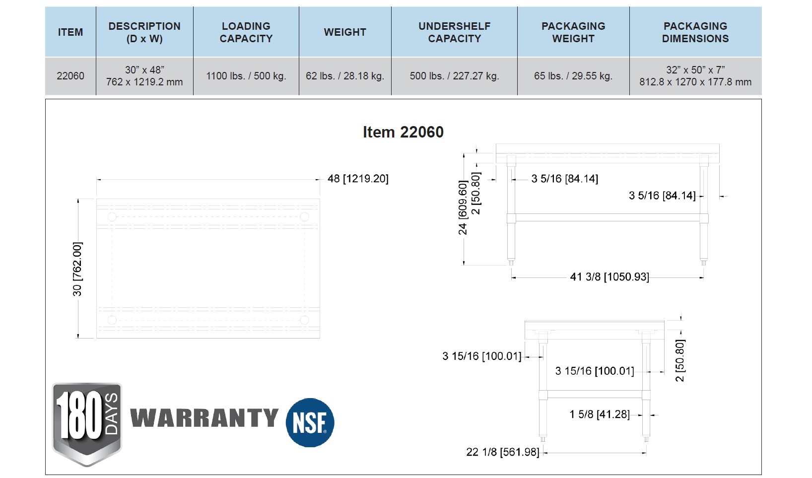 Omcan 22060 Omcan 22060