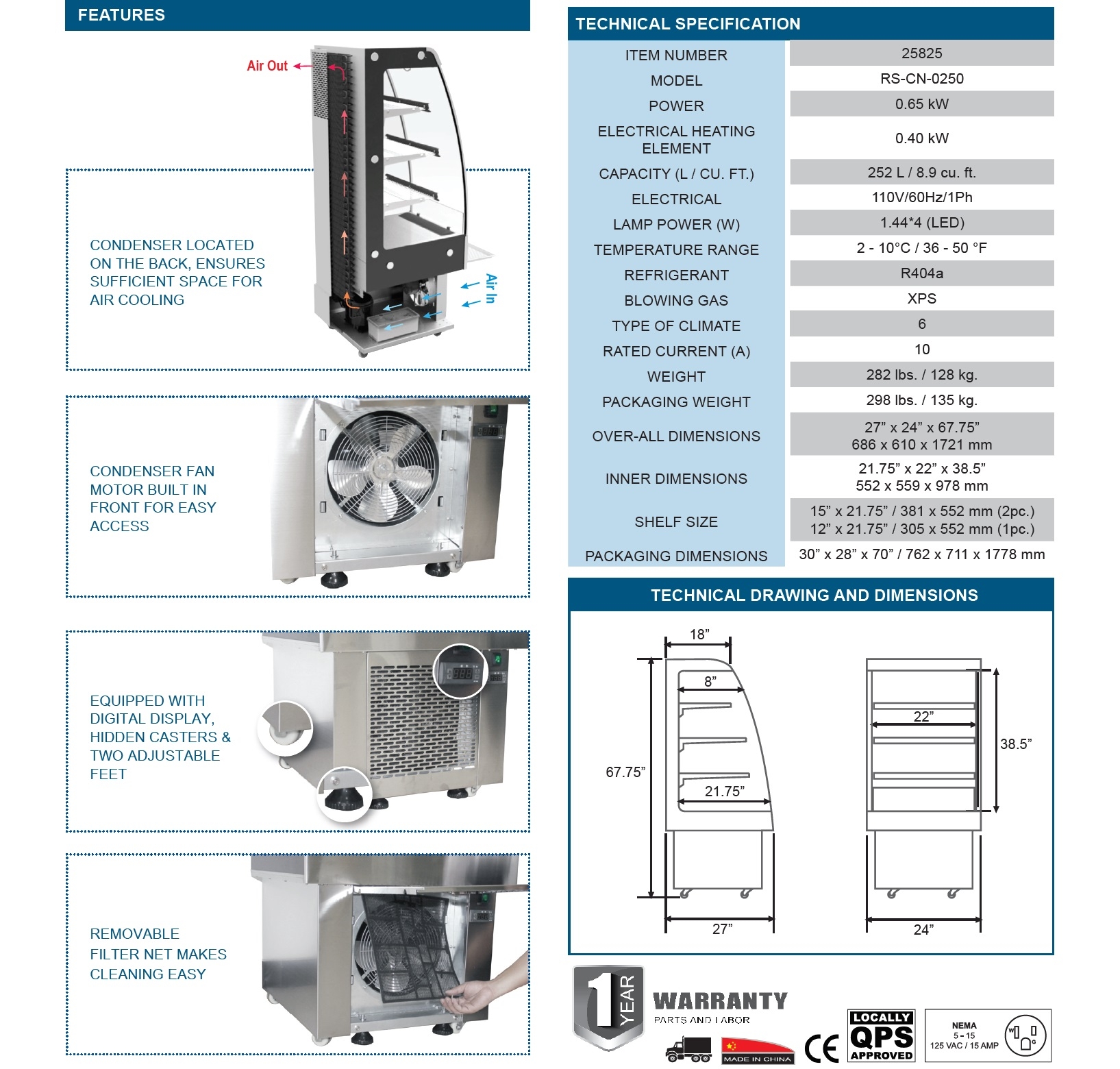 Omcan 25825