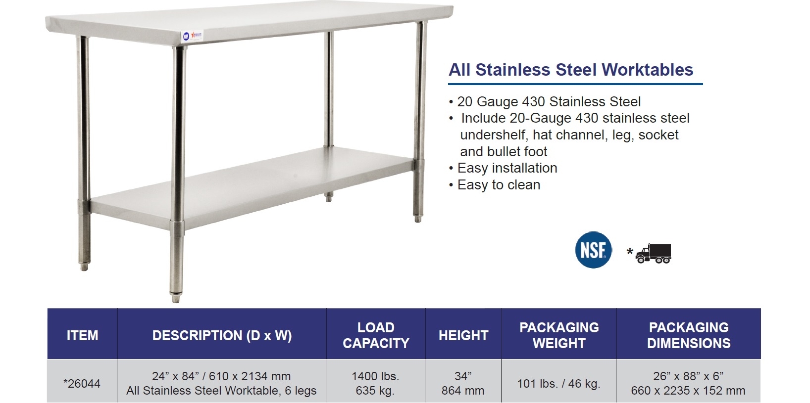 Omcan 26044 Omcan 26044