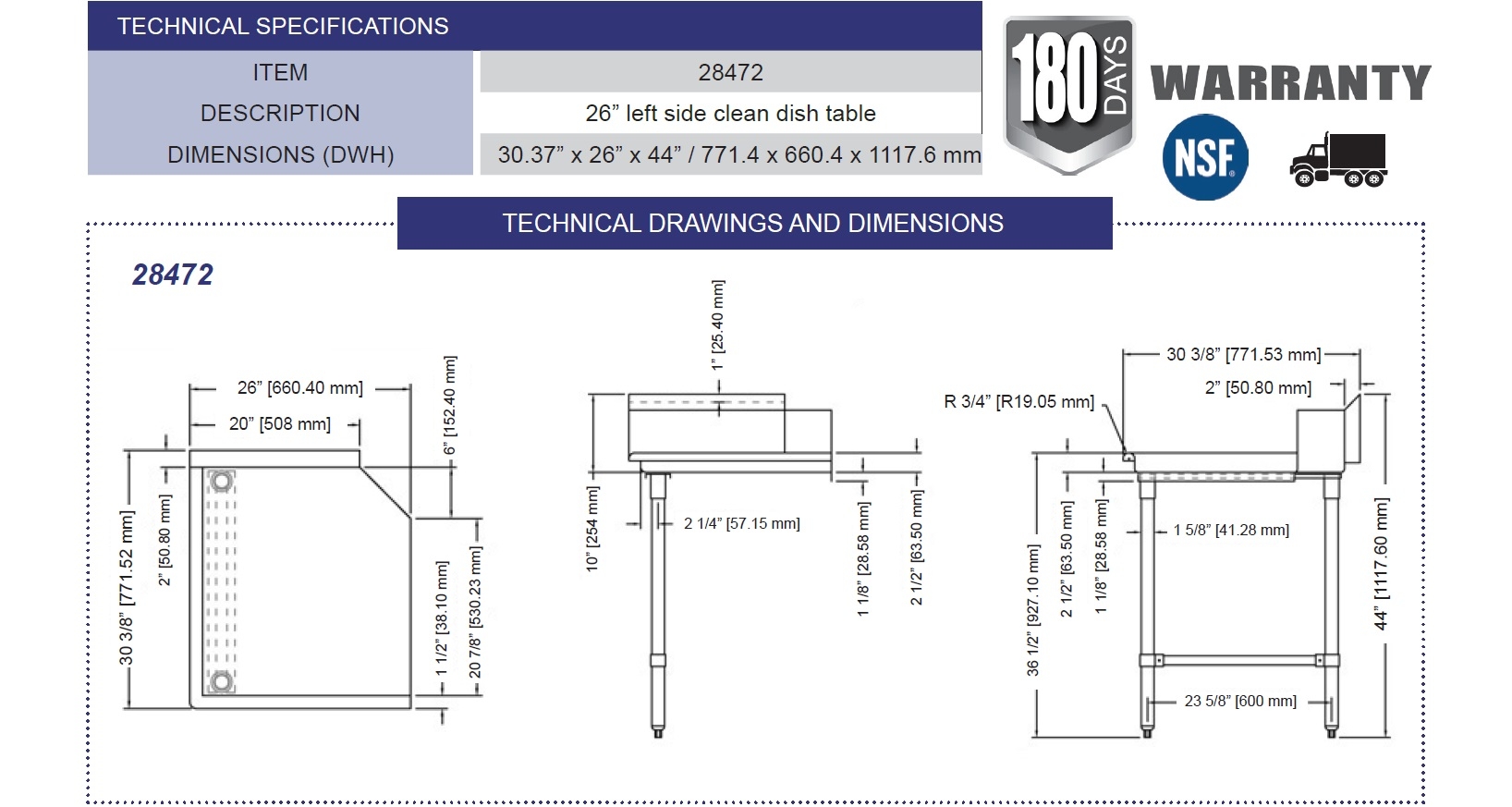 Omcan 28472