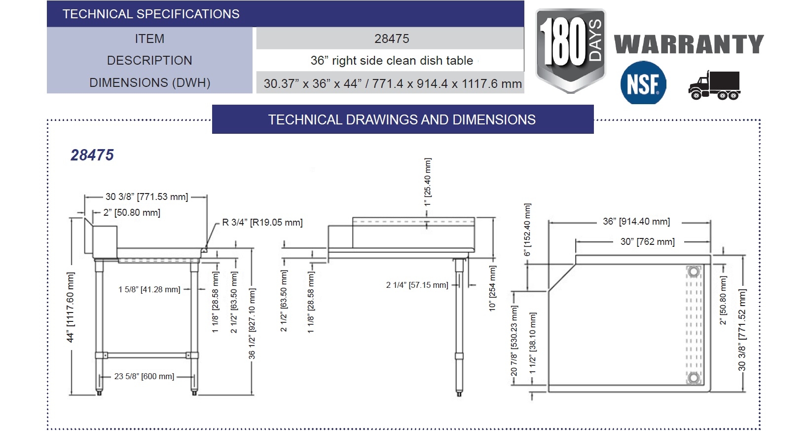 Omcan 28475