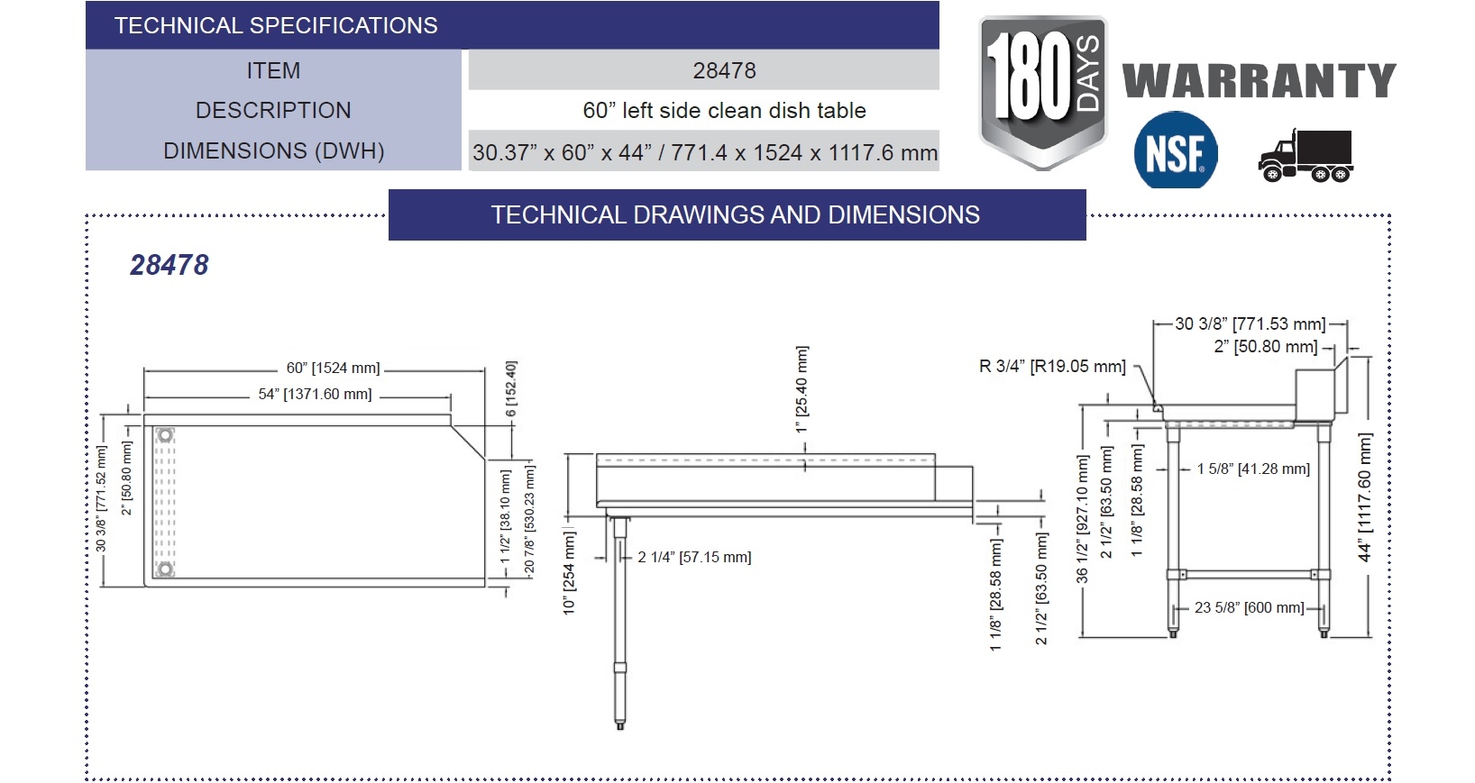 Omcan 28478