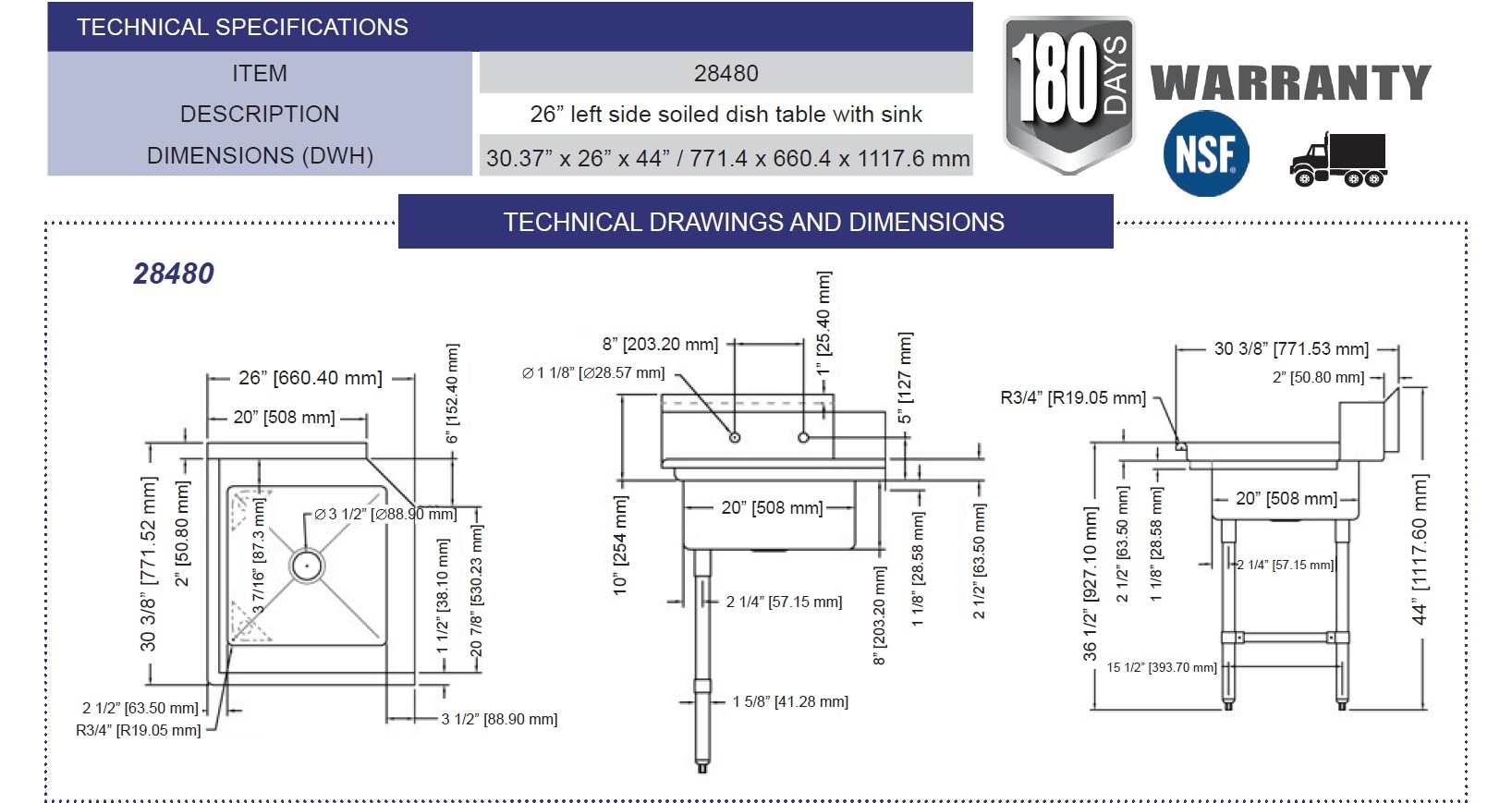 Omcan 28480