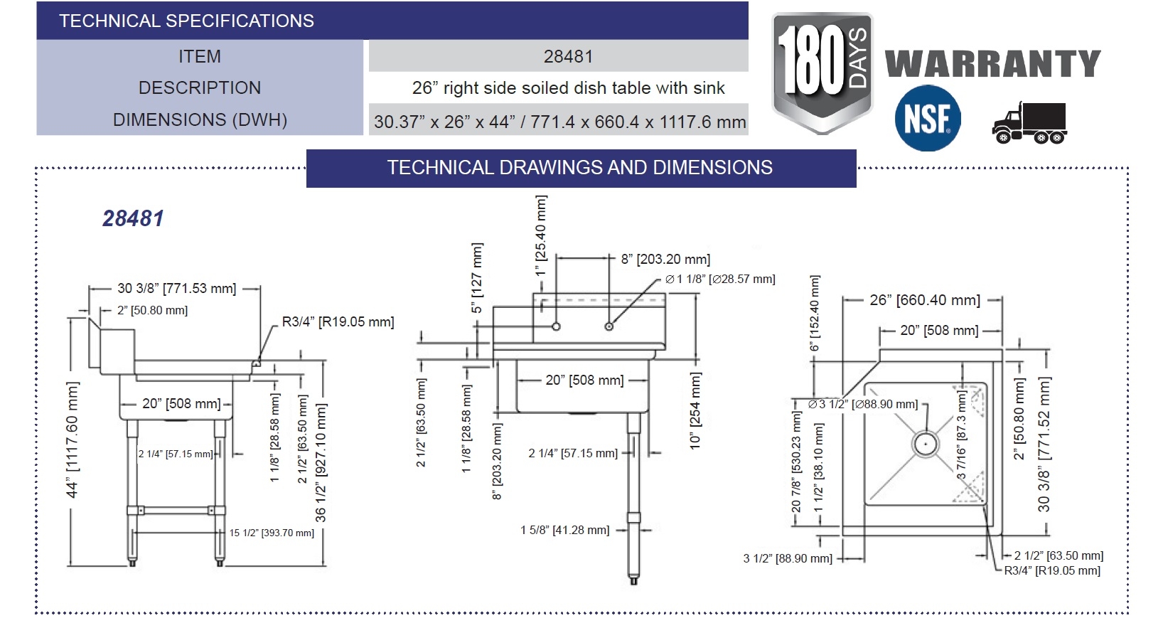 Omcan 28481 Omcan 28481